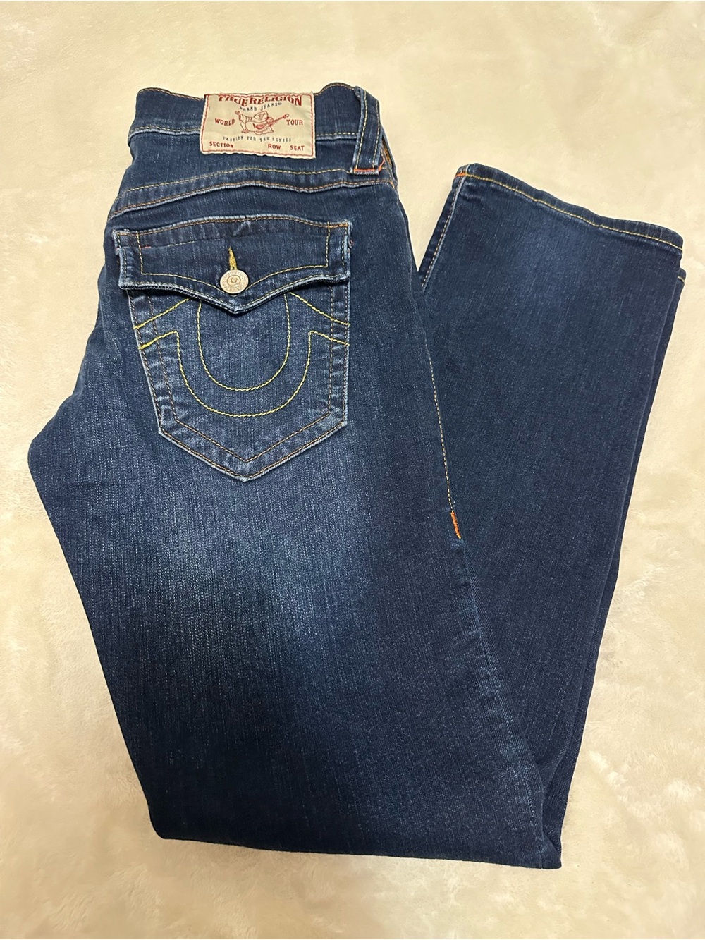 True Religion Ricky Relaxed Straight jeans size 29